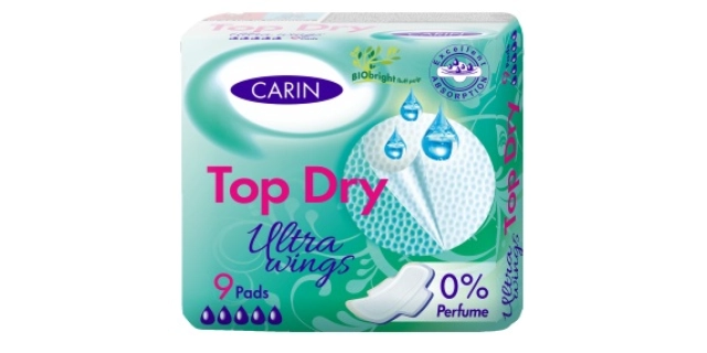 Carin Top Dry ultra wings 9/24                                                                                                                                                                                                                            
